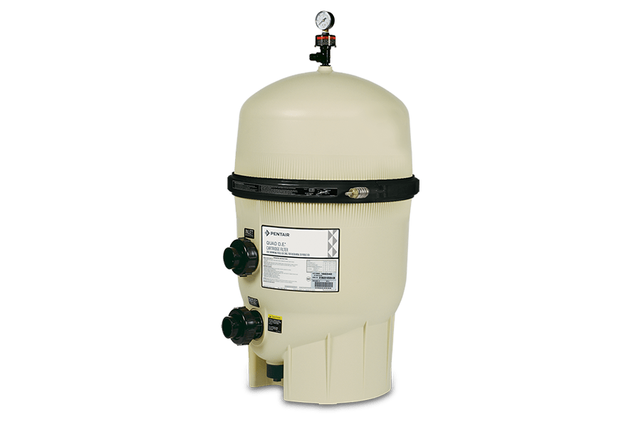 Quad D.E. Water Clarity Filter